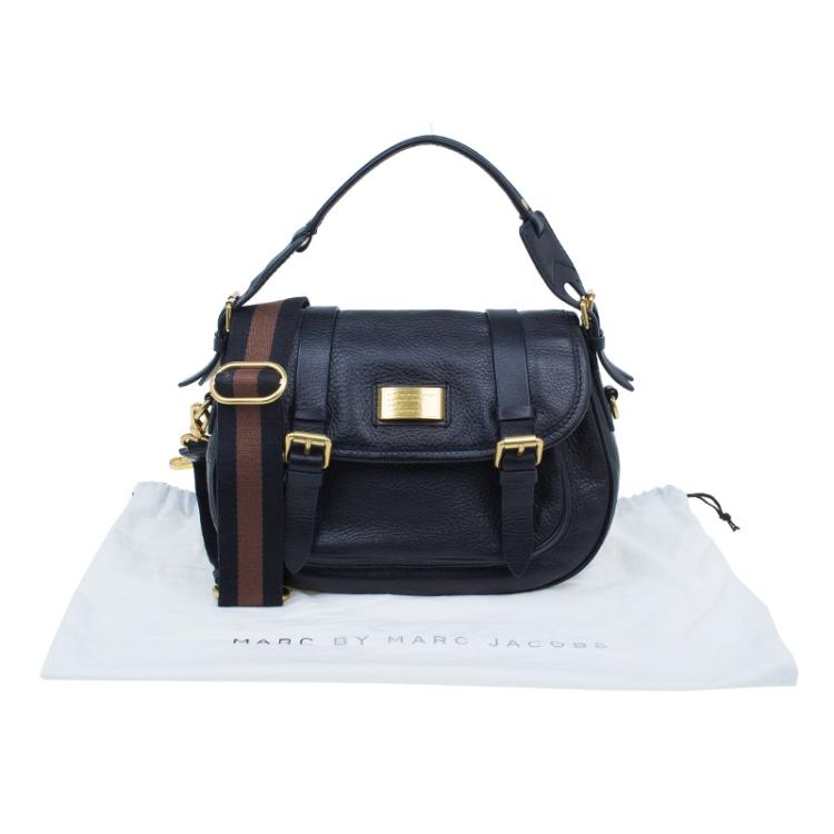 Pre Owned Marc by Marc Jacobs Black Leather Sophie Crossbody Bag