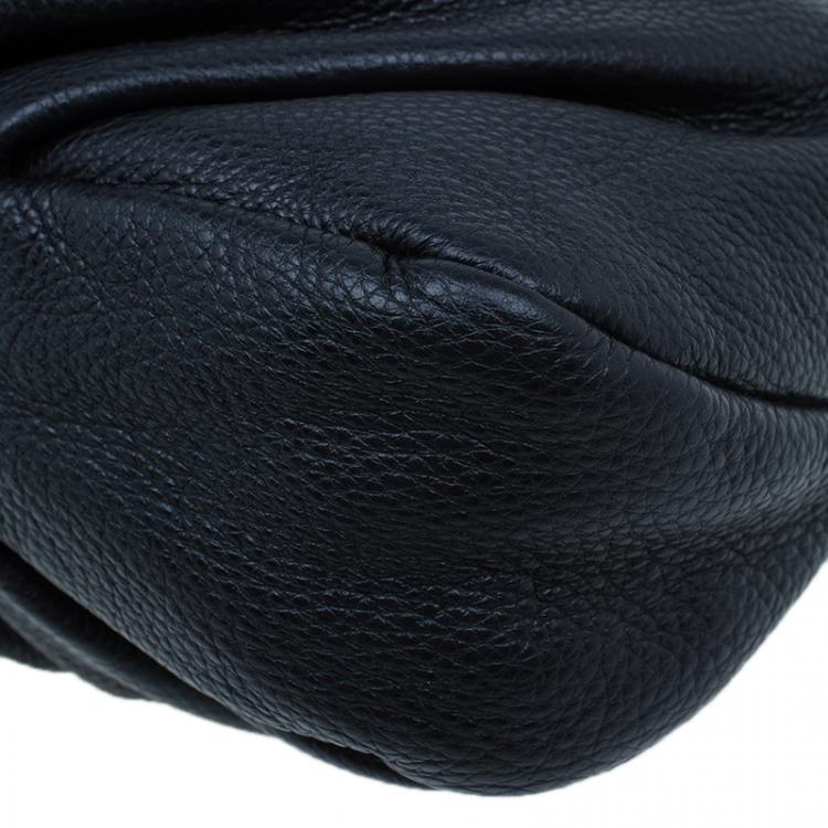 مملوكة مسبقًا Marc by Marc Jacobs Black Leather Classic Q Natasha Crossbody Bag