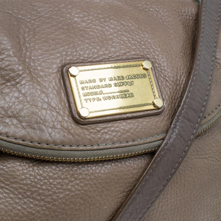 Pre Owned Marc by Marc Jacobs Brown Leather Classic Q Natasha Crossbody Bag