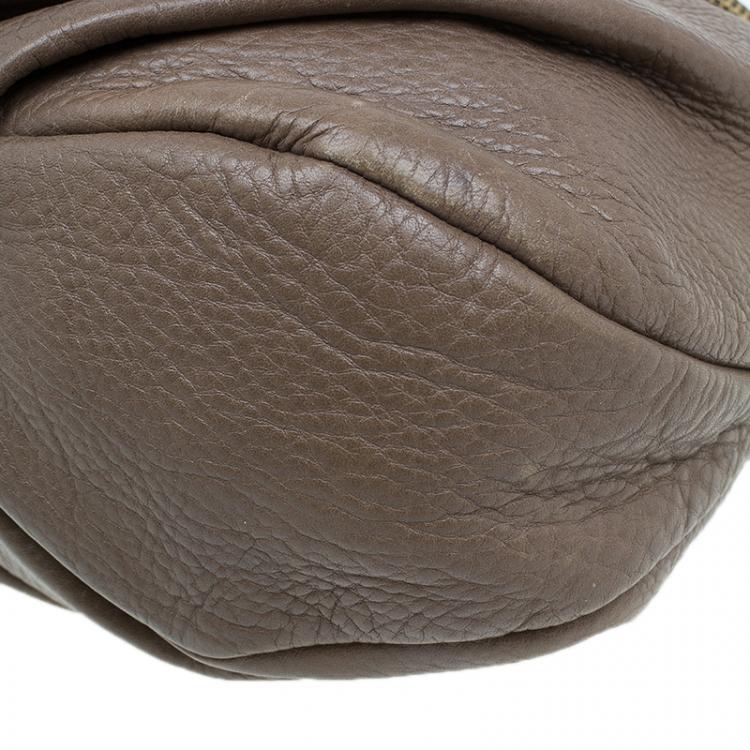 Pre Owned Marc by Marc Jacobs Brown Leather Classic Q Natasha Crossbody Bag