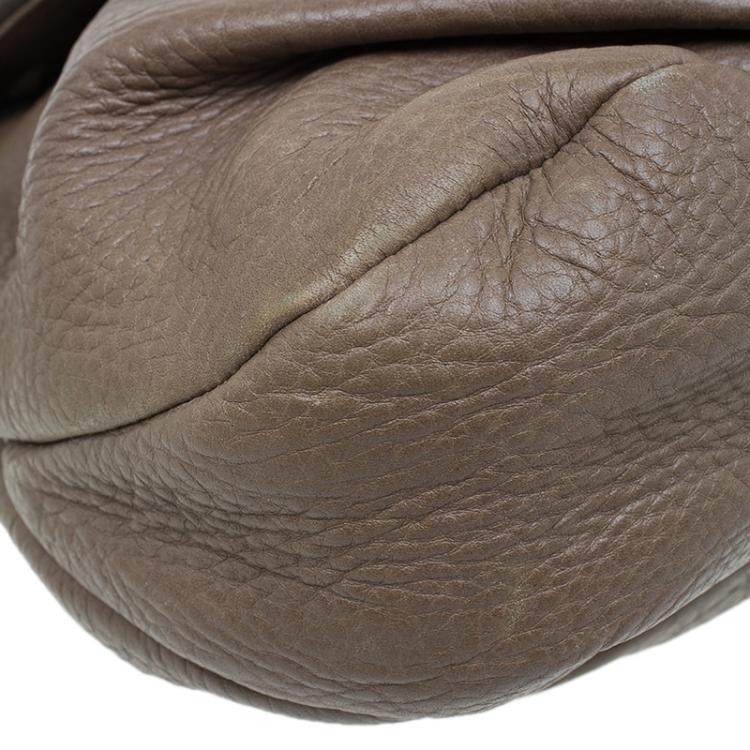 Pre Owned Marc by Marc Jacobs Brown Leather Classic Q Natasha Crossbody Bag