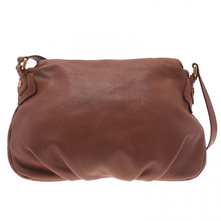 Pre Owned Marc by Marc Jacobs Brown Leather Classic Q Natasha Crossbody Bag