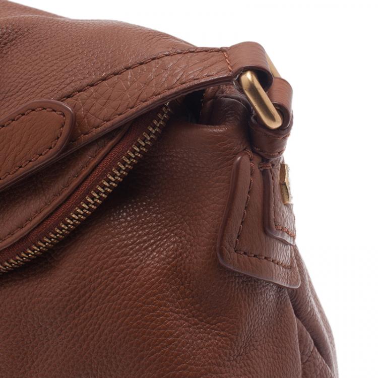 Pre Owned Marc by Marc Jacobs Brown Leather Classic Q Natasha Crossbody Bag