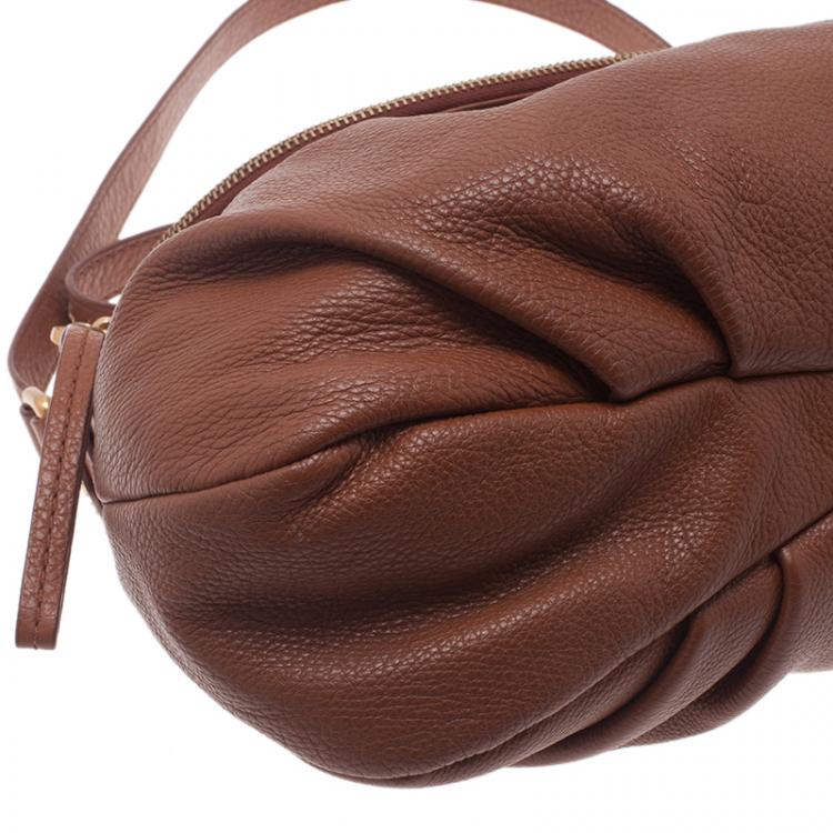 Pre Owned Marc by Marc Jacobs Brown Leather Classic Q Natasha Crossbody Bag