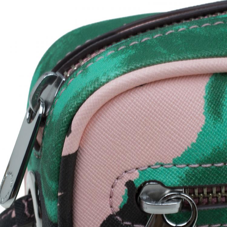 Pre Owned Marc by Marc Jacobs Multicolor Leather Jerrie Rose Sally Crossbody Bag