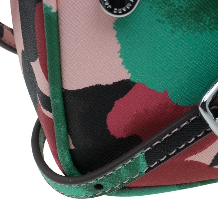 Pre Owned Marc by Marc Jacobs Multicolor Leather Jerrie Rose Sally Crossbody Bag