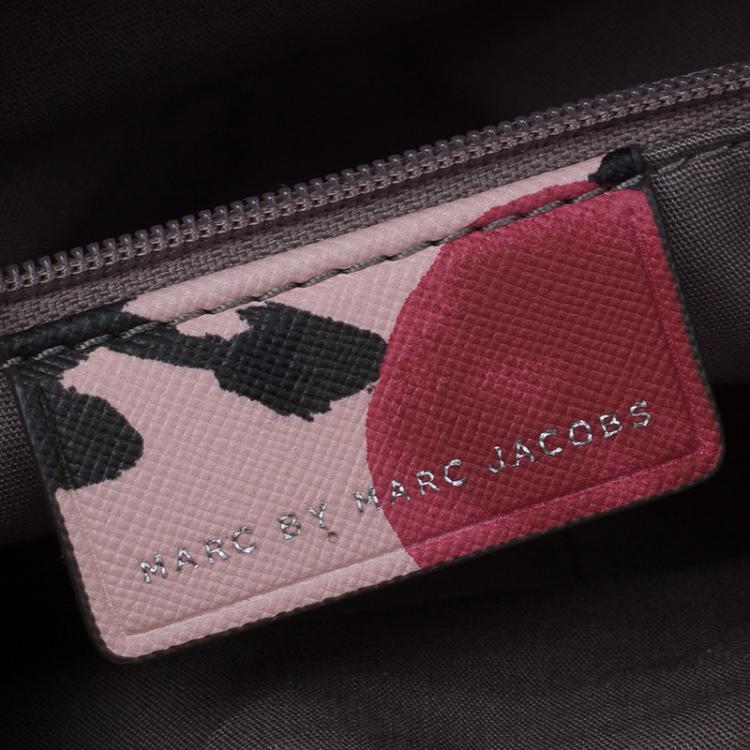 Pre Owned Marc by Marc Jacobs Multicolor Leather Jerrie Rose Sally Crossbody Bag