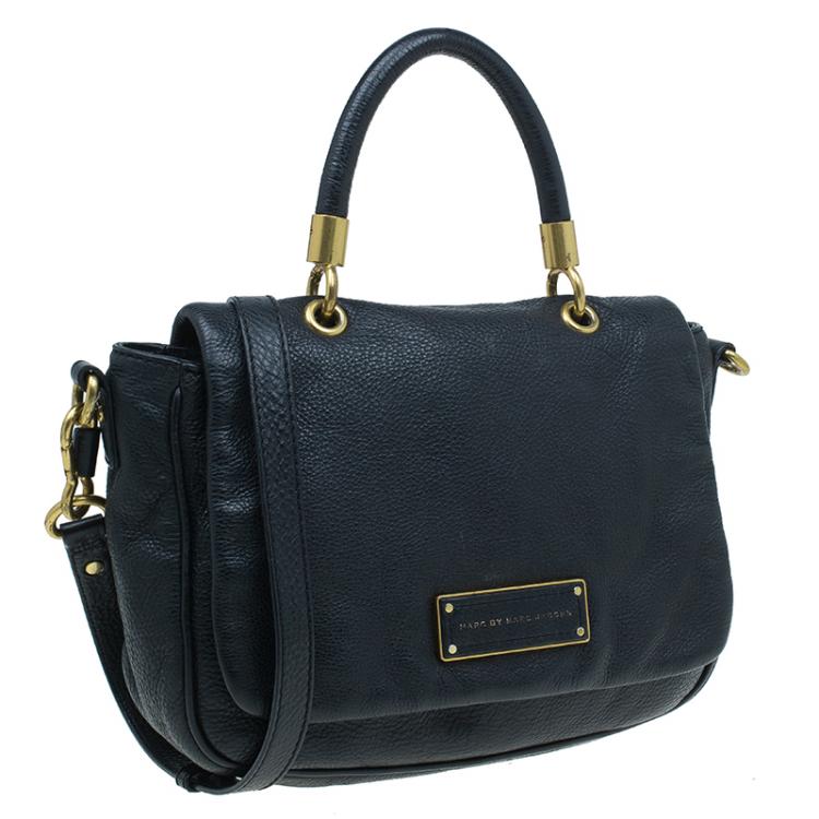 مملوكة مسبقًا Marc by Marc Jacobs Black Leather Too Hot To Handle Shoulder Bag
