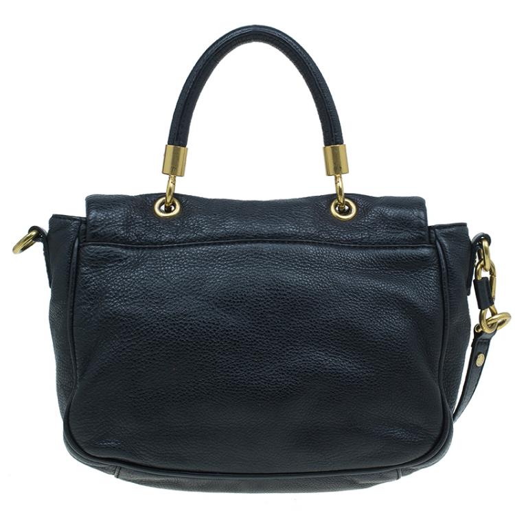 مملوكة مسبقًا Marc by Marc Jacobs Black Leather Too Hot To Handle Shoulder Bag
