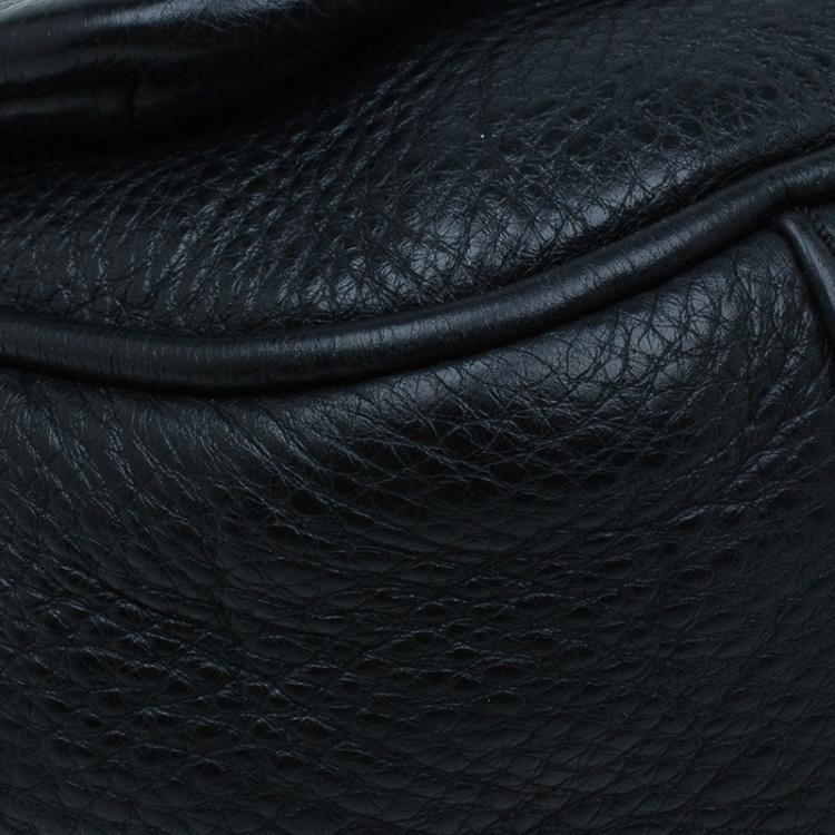 مملوكة مسبقًا Marc by Marc Jacobs Black Leather Too Hot To Handle Shoulder Bag