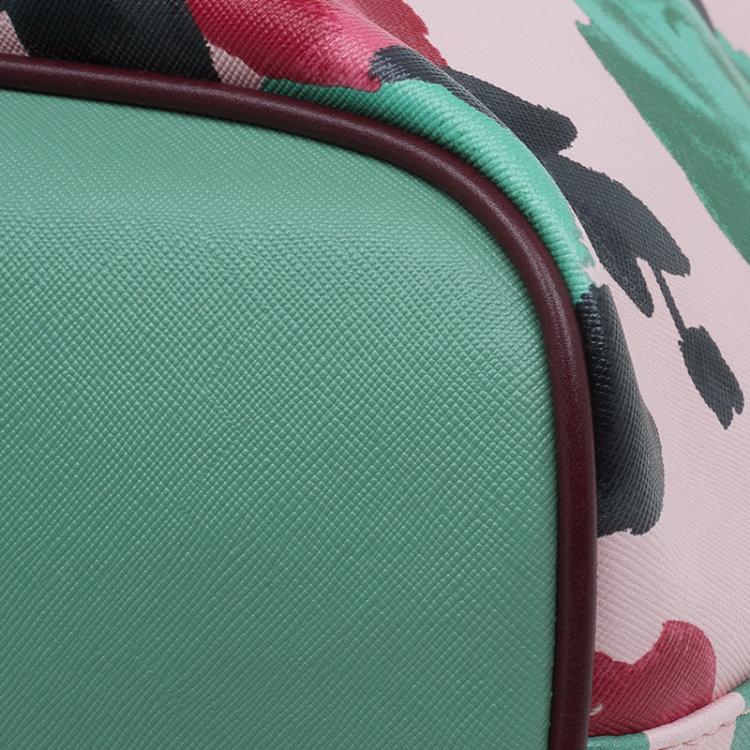 Pre Owned Marc by Marc Jacobs Multicolor Textured Leather Metropolitote Jerrie Rose Tote