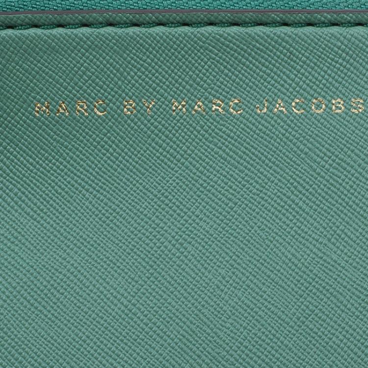 Pre Owned Marc by Marc Jacobs Multicolor Textured Leather Metropolitote Jerrie Rose Tote
