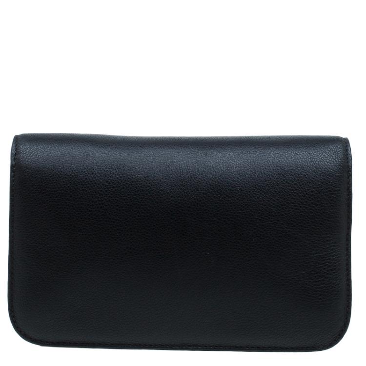 Pre Owned Marc by Marc Jacobs Black Leather Bianca Jane On A Leash Crossbody