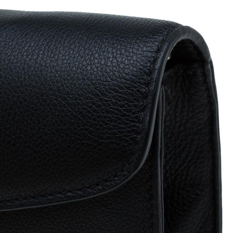 Pre Owned Marc by Marc Jacobs Black Leather Bianca Jane On A Leash Crossbody