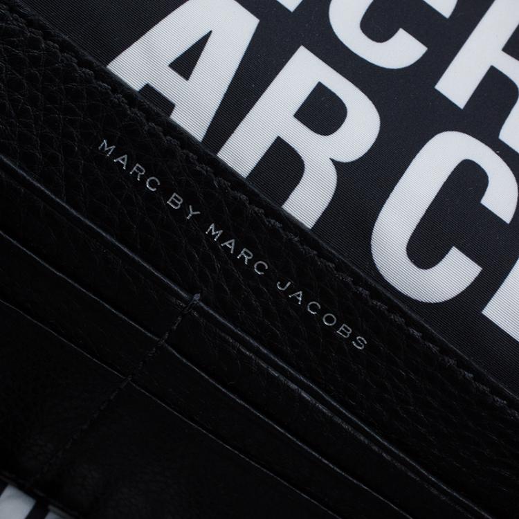 Pre Owned Marc by Marc Jacobs Black Leather Bianca Jane On A Leash Crossbody