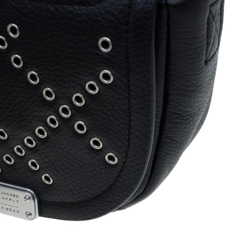 Pre Owned Marc by Marc Jacobs Black Leather Luna Novelty Crossbody Bag