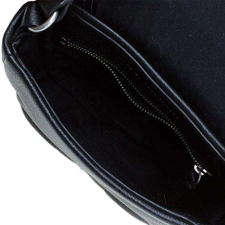 Pre Owned Marc by Marc Jacobs Black Leather Luna Novelty Crossbody Bag