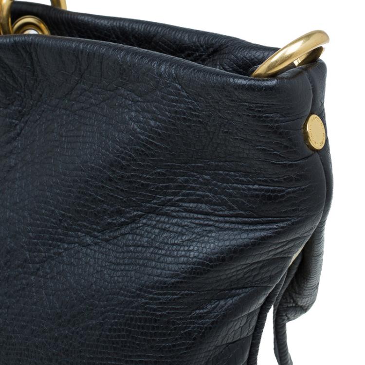 Pre Owned Marc by Marc Jacobs Tri Color Lizard Embossed Leather Too Hot to Handle Tote