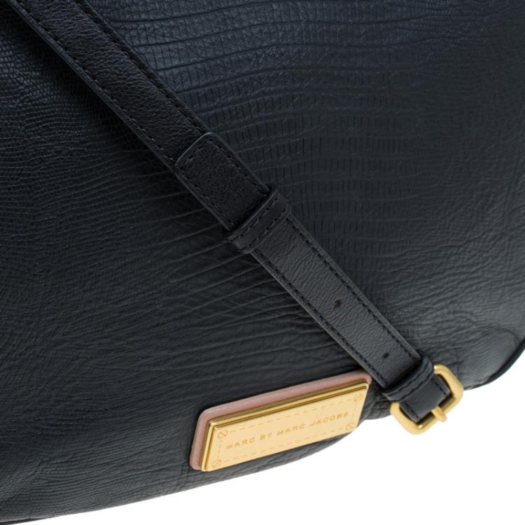 Pre Owned Marc by Marc Jacobs Tri Color Lizard Embossed Leather Too Hot to Handle Tote