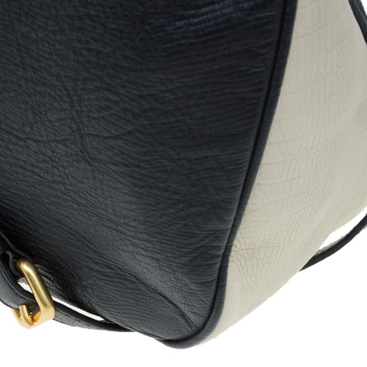 Pre Owned Marc by Marc Jacobs Tri Color Lizard Embossed Leather Too Hot to Handle Tote
