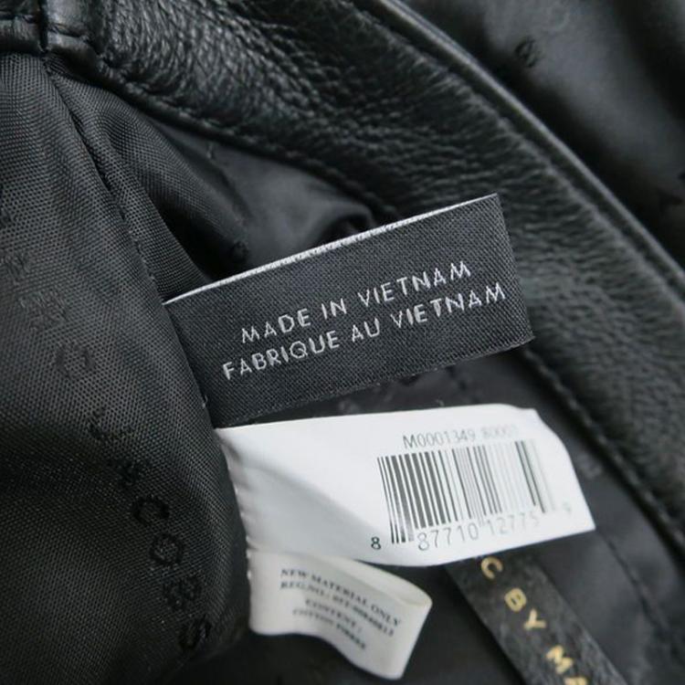 Pre Owned Marc by Marc Jacobs Black Leather Too Hot To Handle Percy Flap Shoulder Bag