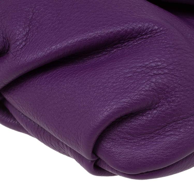 مملوكة مسبقًا Marc by Marc Jacobs Purple Leather Classic Q Karlie Crossbody Bag