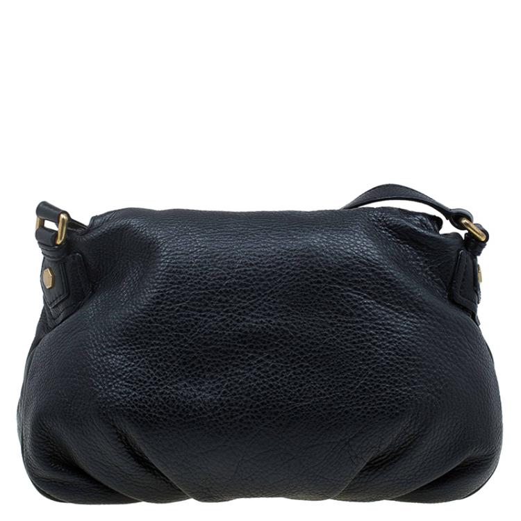 مملوكة مسبقًا Marc by Marc Jacobs Black Leather Classic Q Natasha Crossbody Bag