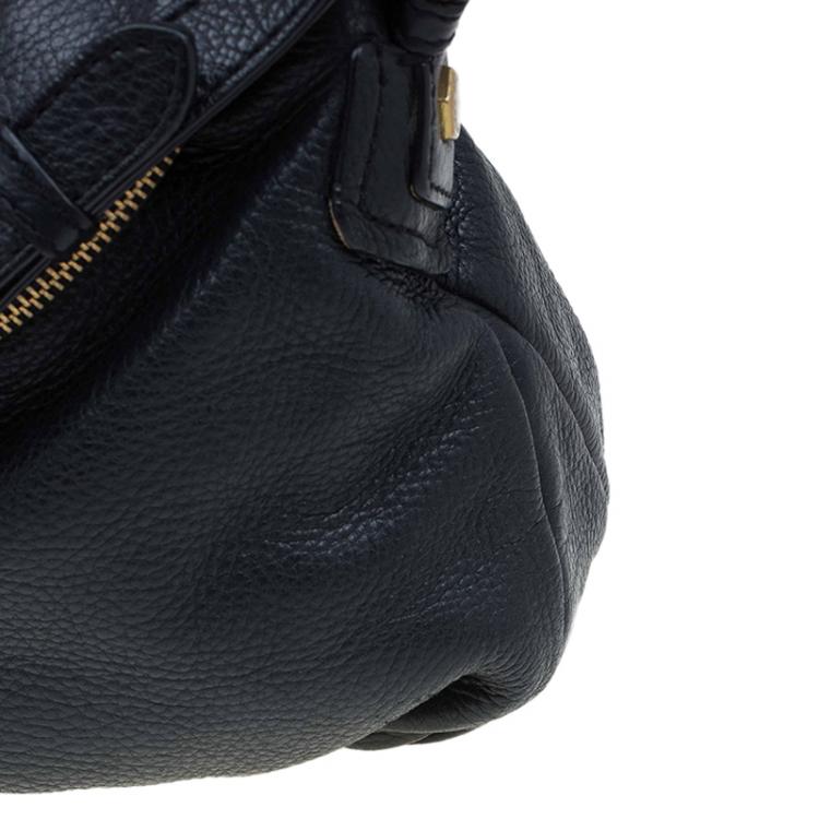 مملوكة مسبقًا Marc by Marc Jacobs Black Leather Classic Q Natasha Crossbody Bag