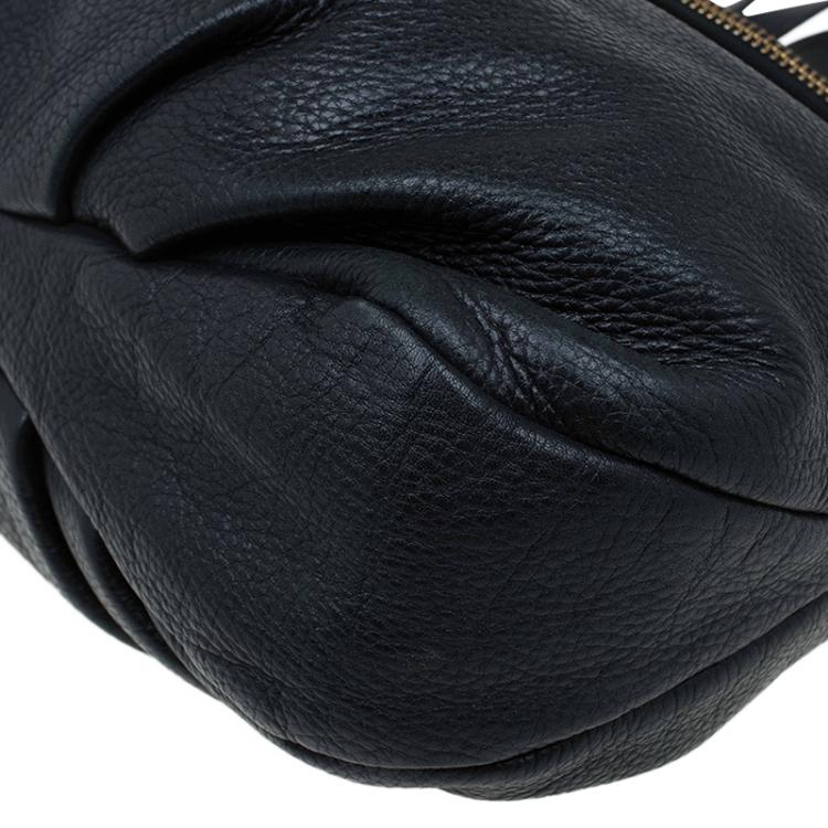 مملوكة مسبقًا Marc by Marc Jacobs Black Leather Classic Q Natasha Crossbody Bag