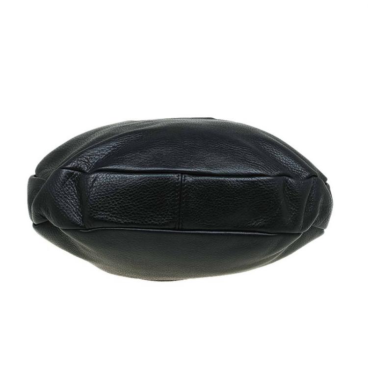 Pre Owned Marc by Marc Jacobs Black Leather Marchive Hilli Hobo
