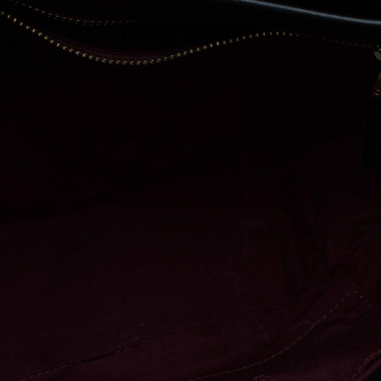 Pre Owned Marc By Marc Jacobs Black Leather Luna Messenger Bag