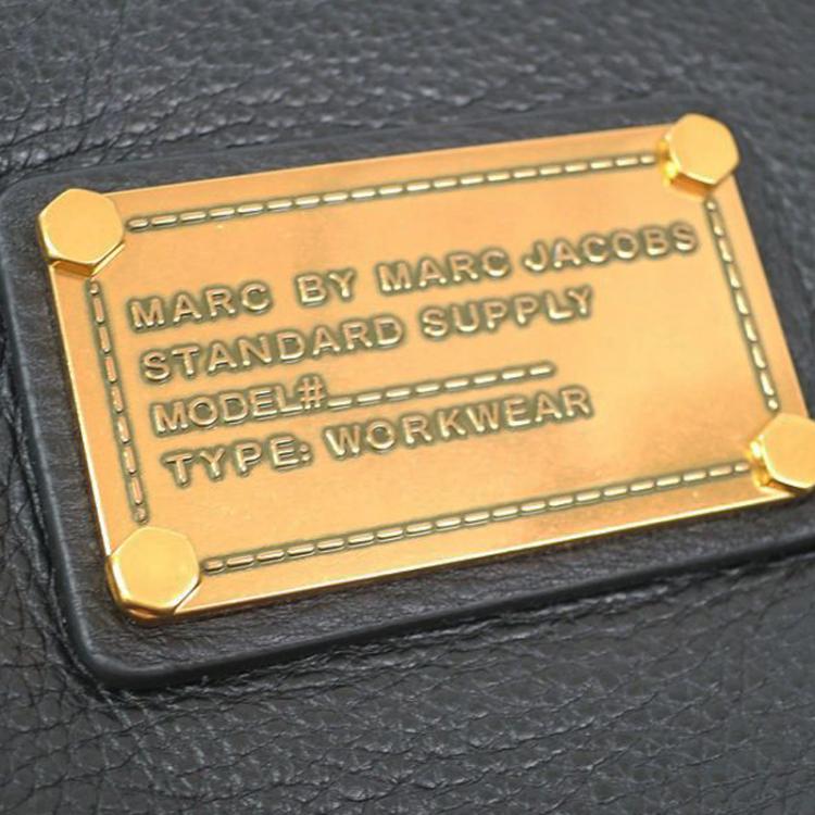 Pre Owned Marc by Marc Jacobs Black Leather Classic Q Percy Crossbody Bag