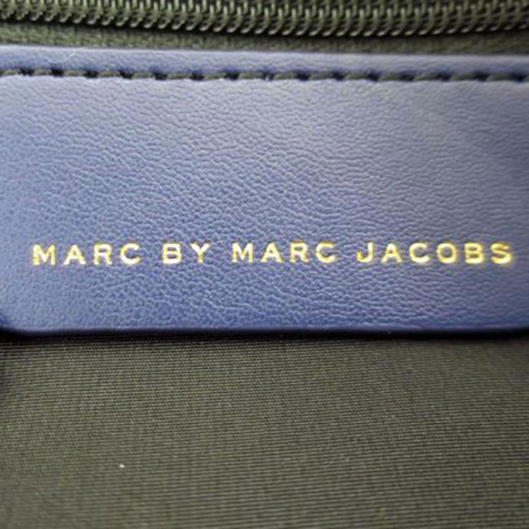 مملوكة مسبقًا Marc By Marc Jacobs Blue Nylon Mini Natasha Crossbody
