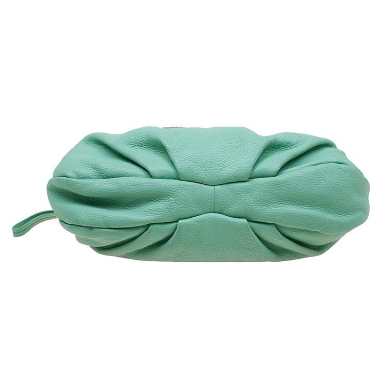 Pre Owned Marc by Marc Jacobs Spring Green Leather Classic Q Natasha Crossbody Bag