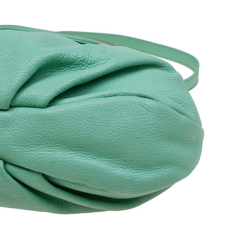 Pre Owned Marc by Marc Jacobs Spring Green Leather Classic Q Natasha Crossbody Bag