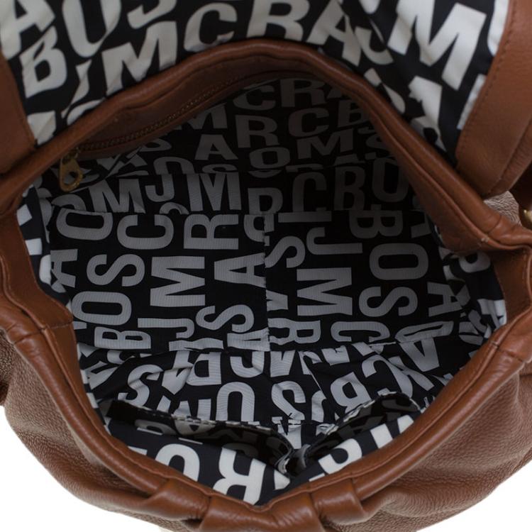 Pre Owned Marc by Marc Jacobs Brown Leather Classic Q Lil Ukita Satchel