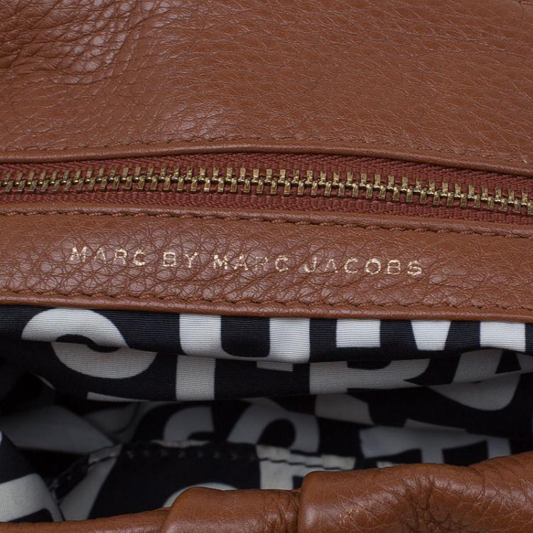 Pre Owned Marc by Marc Jacobs Brown Leather Classic Q Lil Ukita Satchel