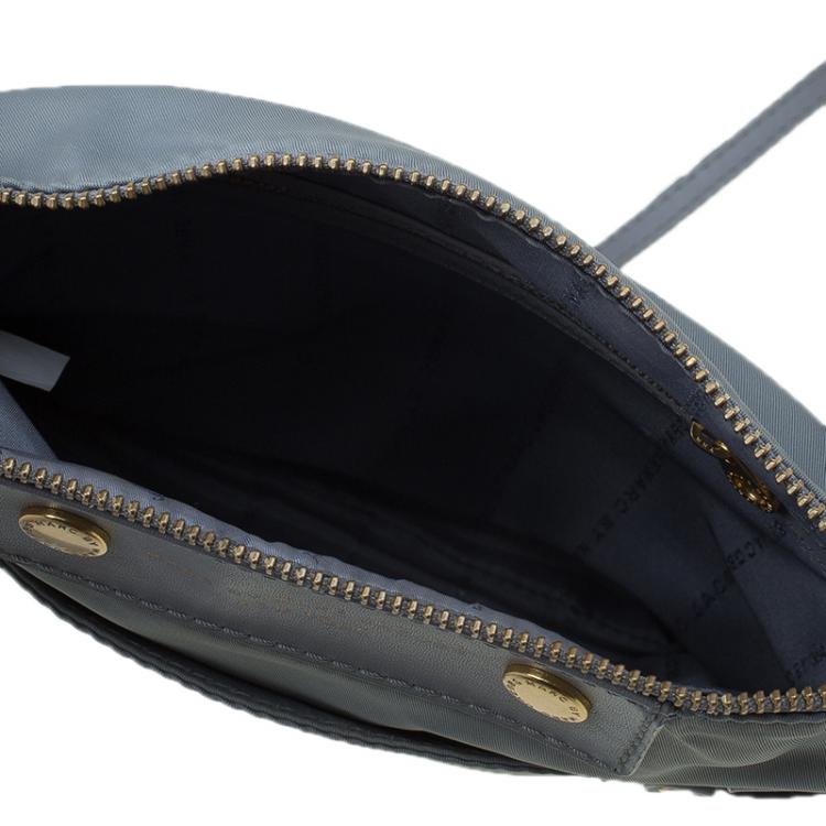 Pre Owned Marc by Marc Jacobs Grey Nylon Preppy Sia Crossbody Bag