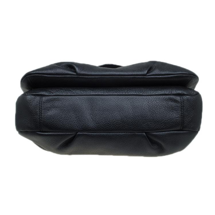 Pre Owned Marc by Marc Jacobs Black Leather Shoulder Bag