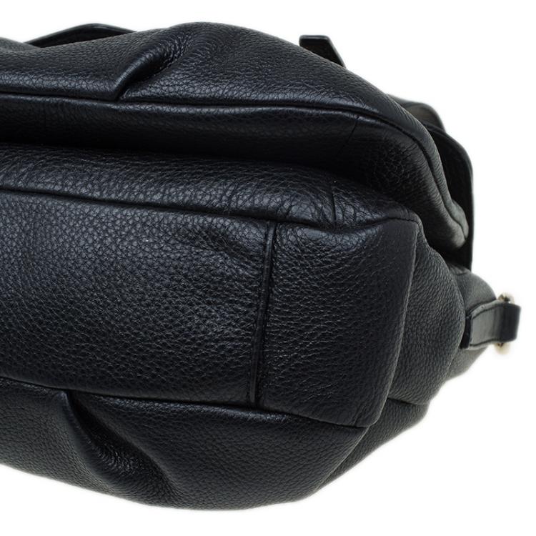 Pre Owned Marc by Marc Jacobs Black Leather Shoulder Bag