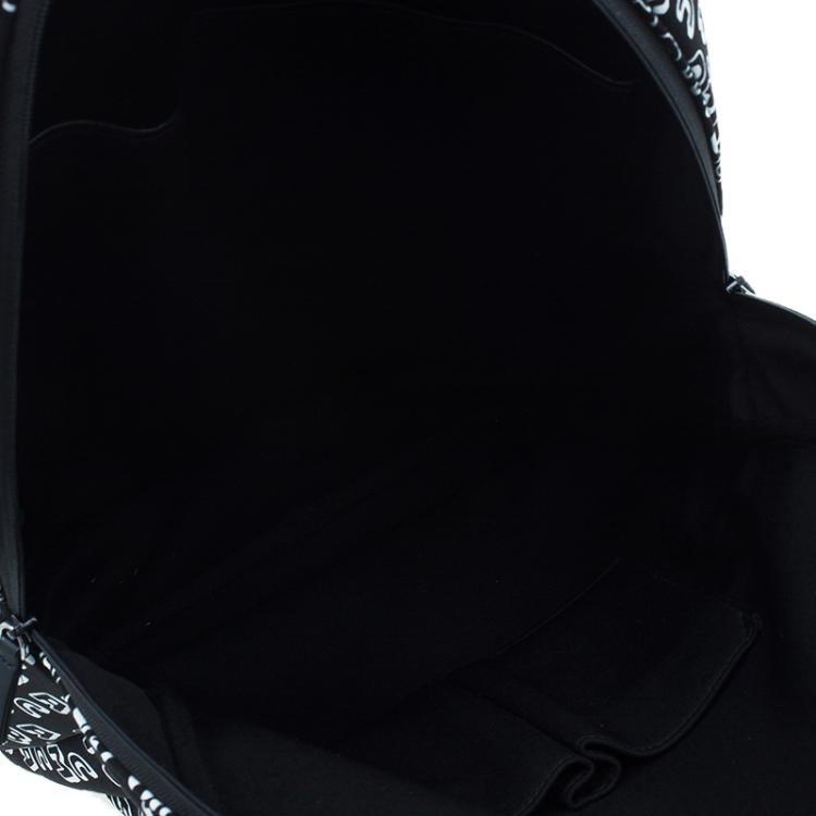 Pre Owned Marc by Marc Jacobs Black Neoprene Dynamite Logo 13 Computer Backpack