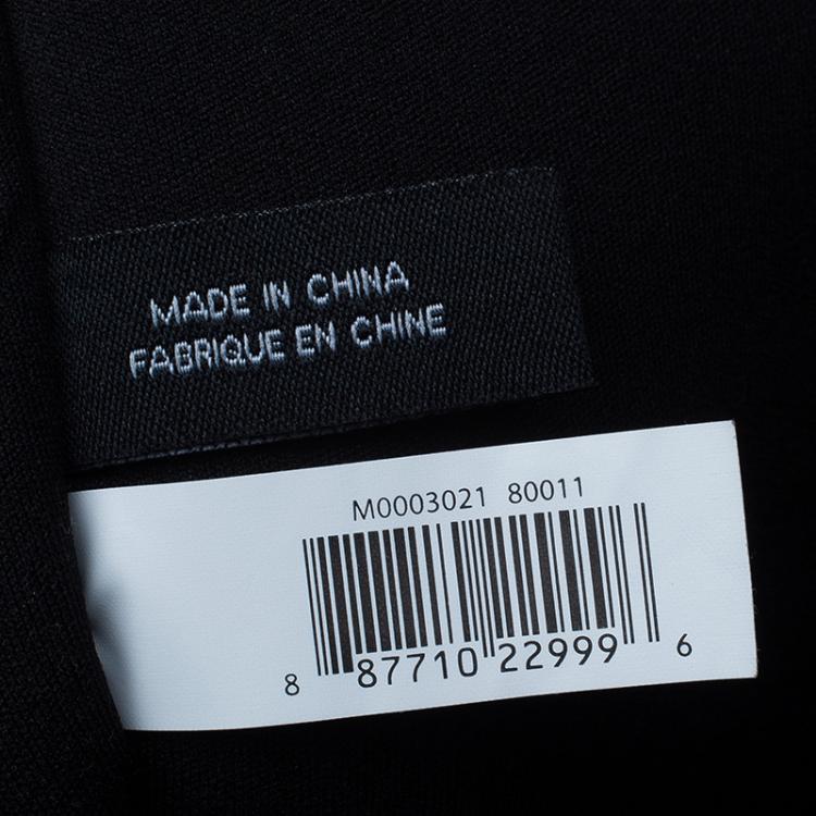 Pre Owned Marc by Marc Jacobs Black Neoprene Dynamite Logo 13 Computer Backpack