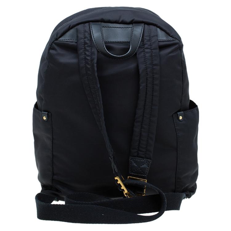 Pre Owned Marc by Marc Jacobs Black Nylon Preppy Backpack