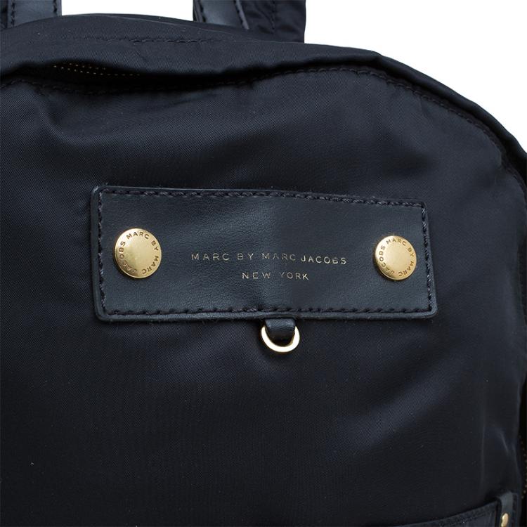 Pre Owned Marc by Marc Jacobs Black Nylon Preppy Backpack
