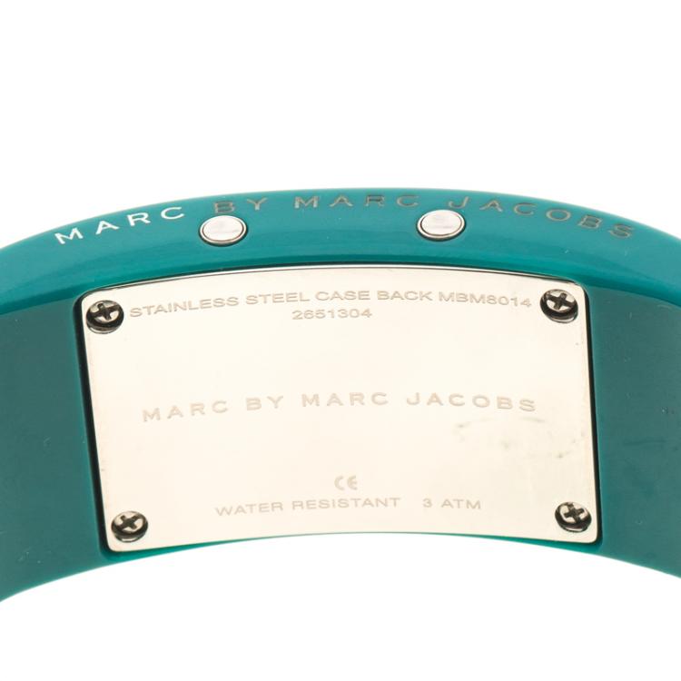 Pre Owned Marc by Marc Jacobs Blue Digital Polycarbonate Women's Wristwatch 26 mm