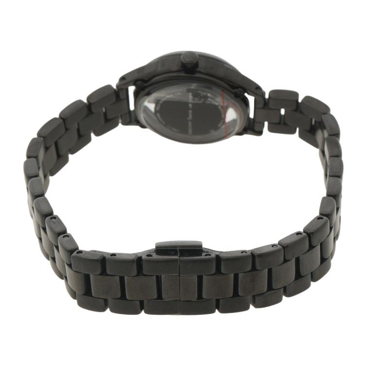 Pre Owned Marc By Marc Jacobs Black Stainless Steel MBM3419 Women's Wristwatch 25MM
