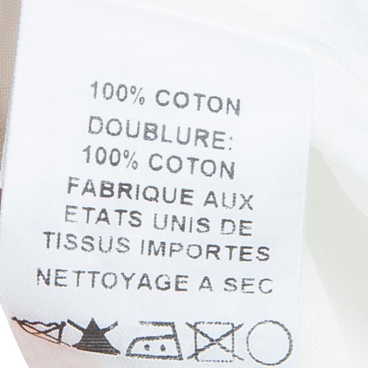 Pre Owned Marc Jacobs White Smocked Top S