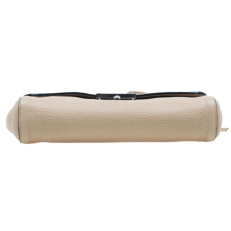مملوكة مسبقًا Marc Jacobs Beige Pebbled Leather Small Big Apple Gotham Shoulder Bag