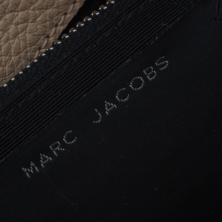مملوكة مسبقًا Marc Jacobs Beige Pebbled Leather Small Big Apple Gotham Shoulder Bag
