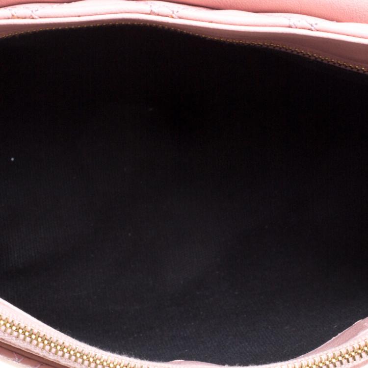 Pre Owned Marc Jacobs Pink Quilted Leather Shoulder Bag